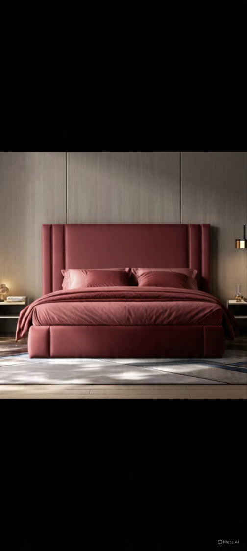 Artyfer Classic Luxury Upholstered Bed In Off White