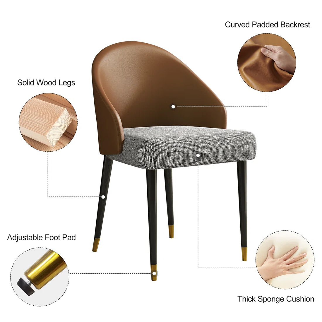 Artyfer Extendable Dining Table Set With Rectangular Sintered Stone Top