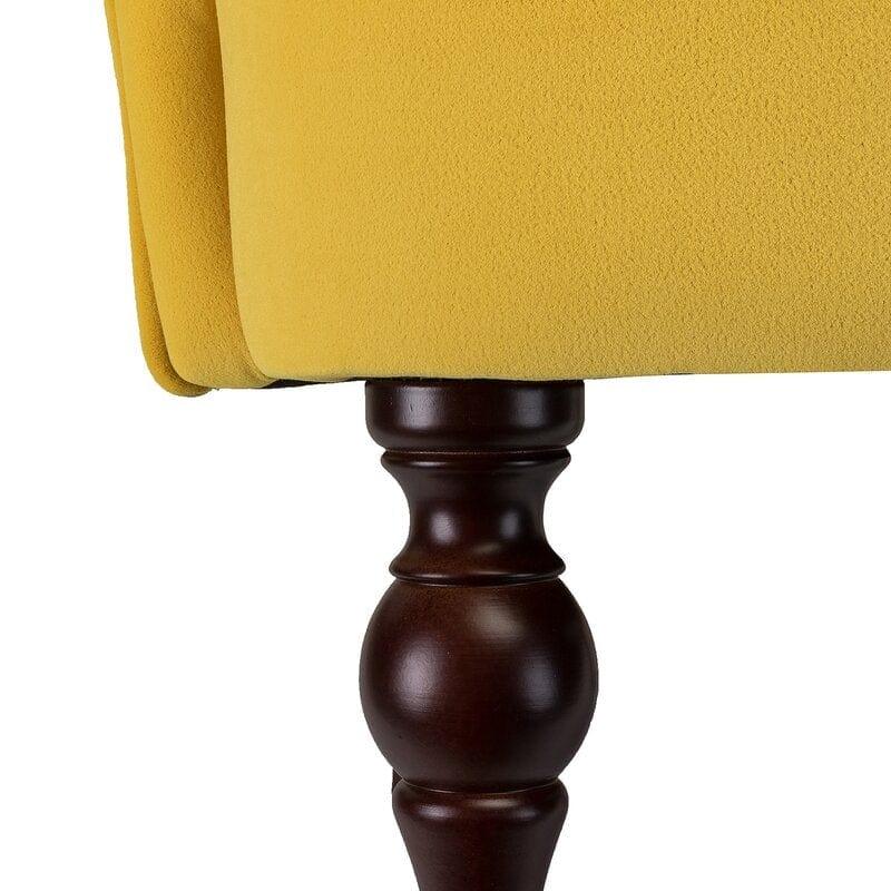Artyfer Wide Tufted Velvet Arm chair