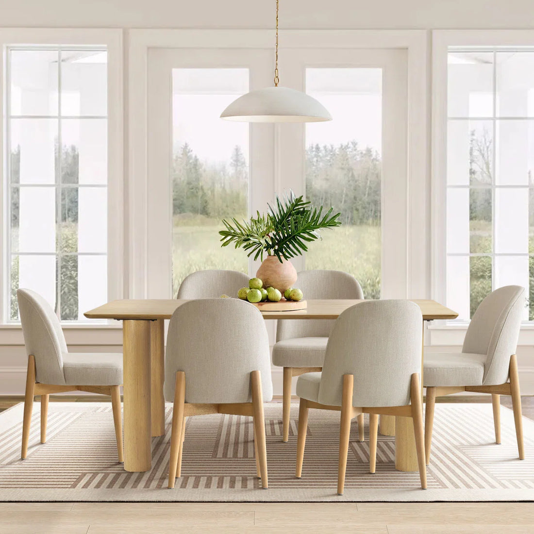 Artyfer Solid Wood Dining Set