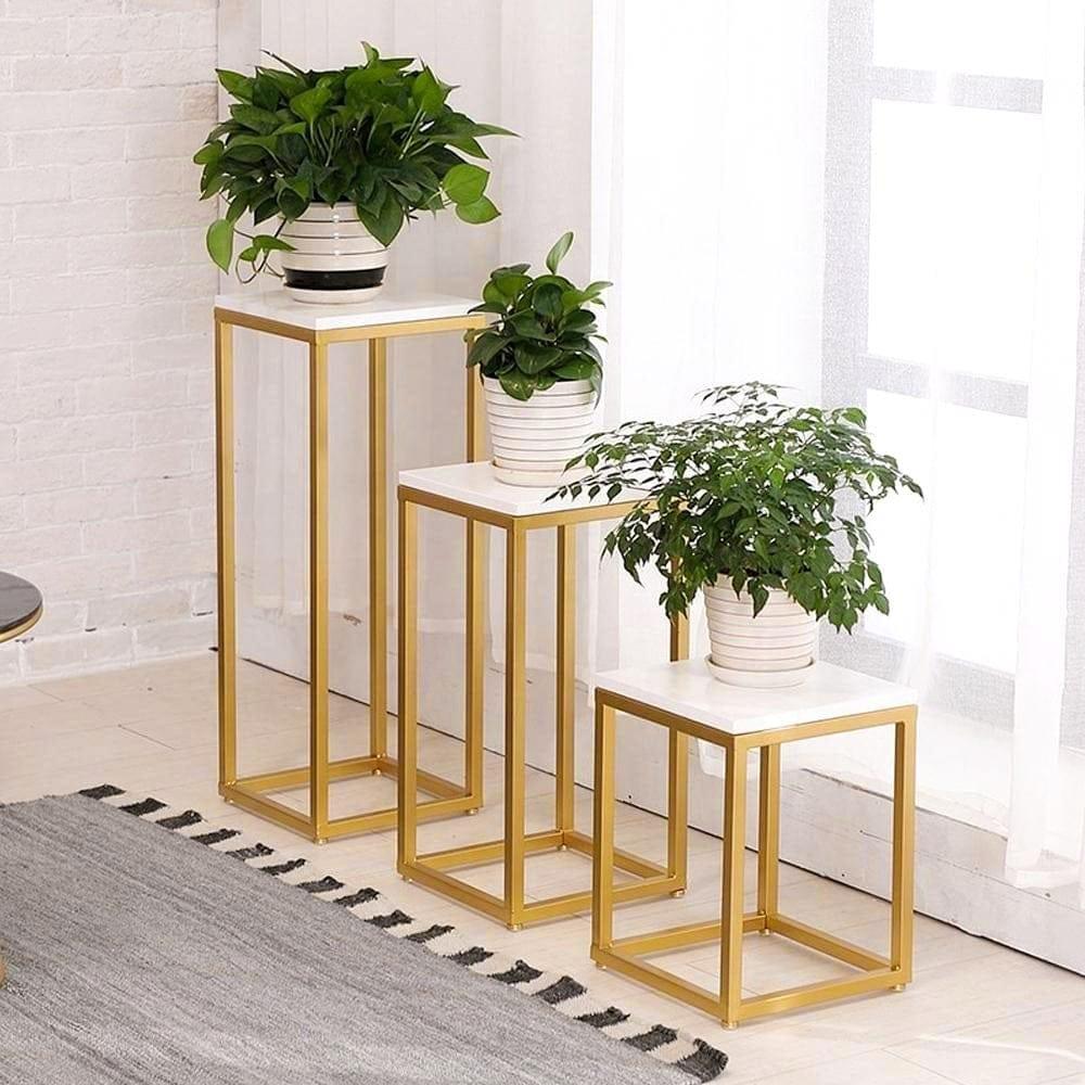 Plant Stand : Solid Wood Plant Stand