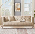 Artyfer Velvet Sofa Couch 3 Seater for Living Room