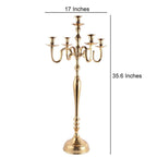 Tree of Life Candle Holder Gold