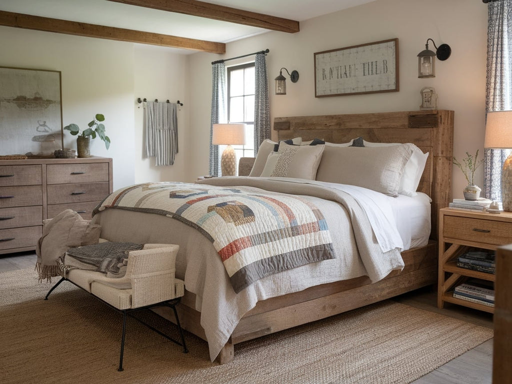 Artyfer Farmhouse Bed Frames with Rustic Charm