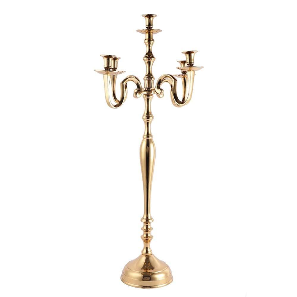 Tree of Life Candle Holder Gold