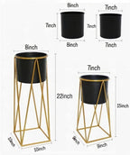 Planters for Indoor - Outdoor Plant Stand