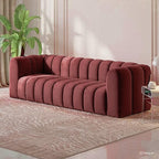 Artyfer Sofa Channel Tufted Upholstered Luxury