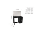 Maximilian Dressing Table with Mirror