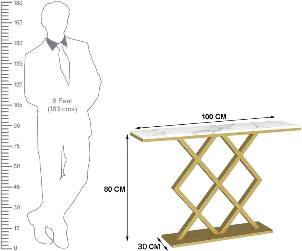 Sophisticated Iron Console Table