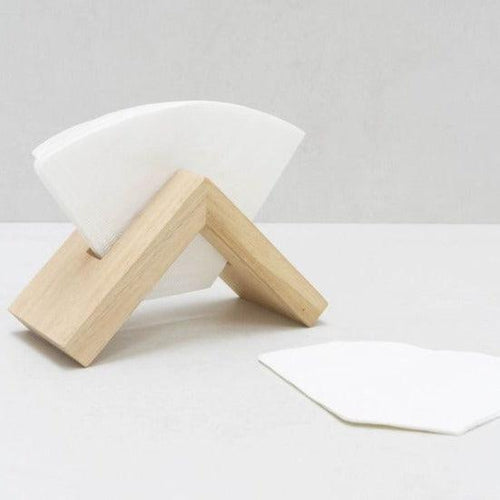 Wooden Pyramid Shape Napkin Stand/Holder