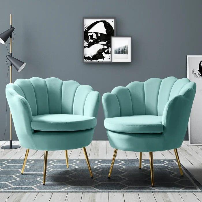 Artyfer Hendrix Upholstered Barrel Chair (Set of 2)