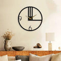 9x6 Wall Clock Iron