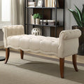 Modern Upholstered Tufted Button Bench