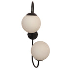 Black And White Iron 2 Wall Lights