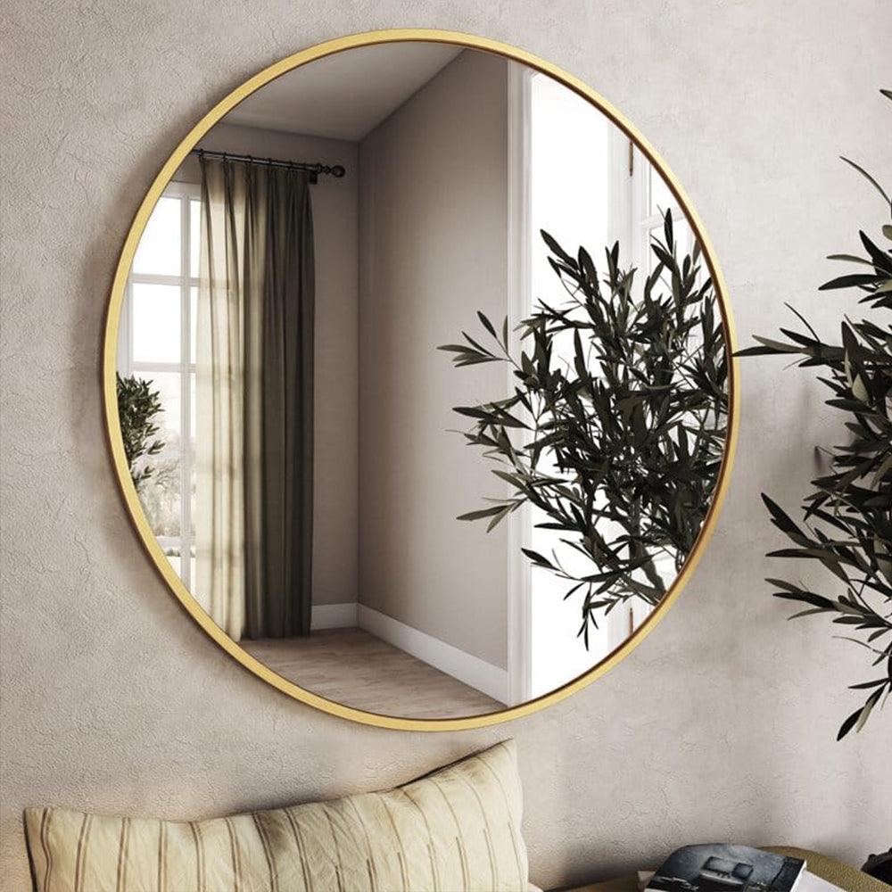 Gangaur Ovel Black Beauty Wall Mirror