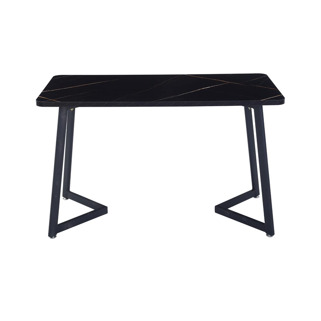 Artyfer Nova Black Metal Dining Table with 4-6 Chairs