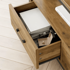 Artyfer Metal Wood Console Table