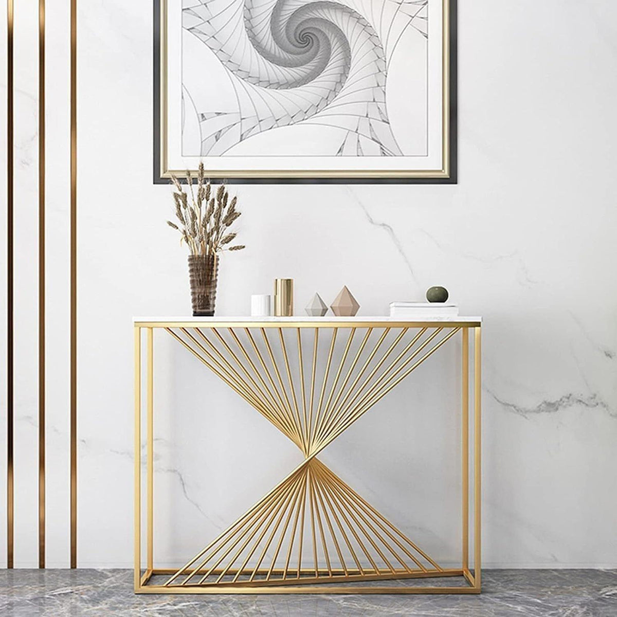 Tulisa Twisted Console Table