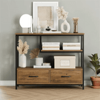 Artyfer Metal Wood Console Table