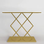 Sophisticated Iron Console Table