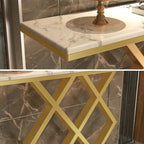 Sophisticated Iron Console Table
