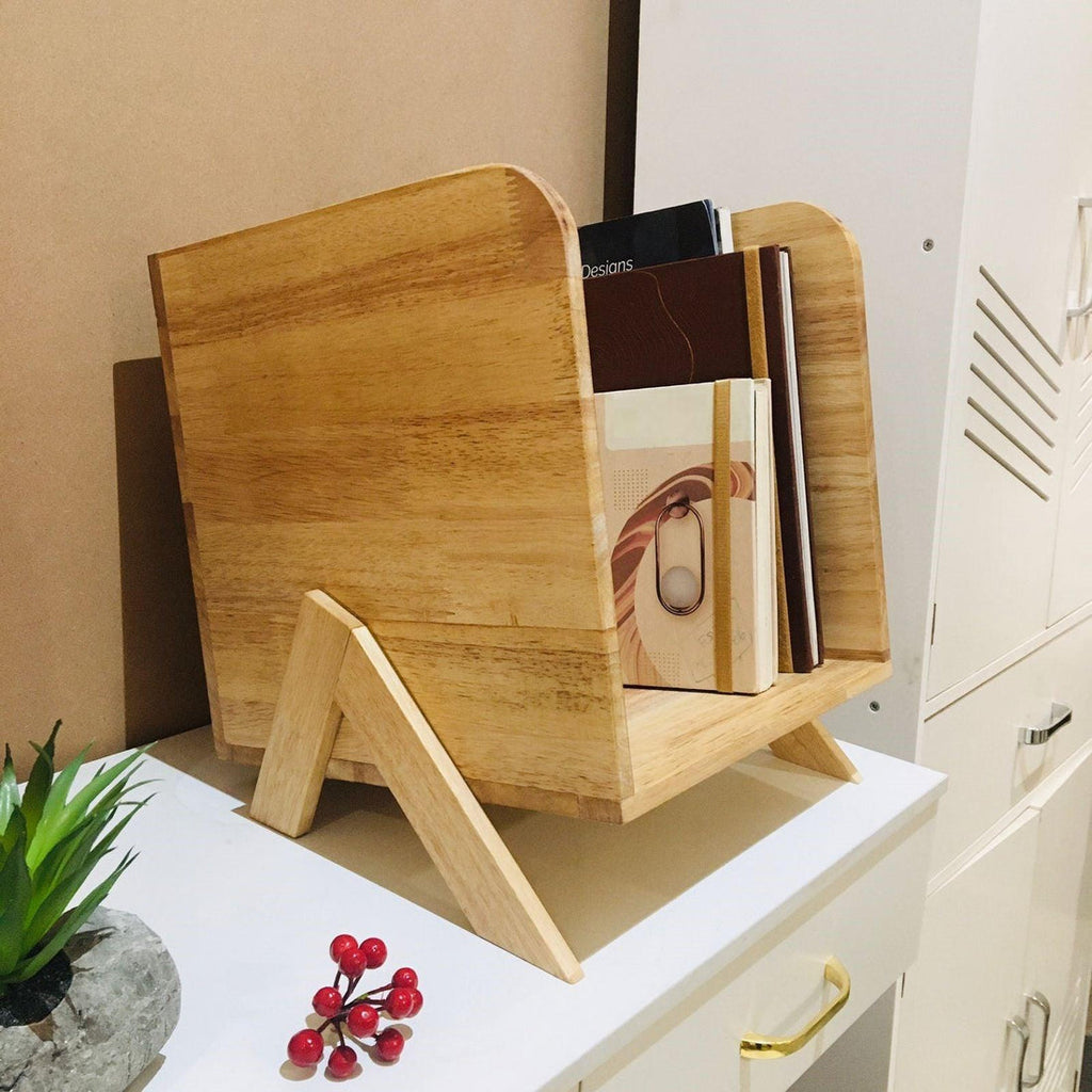 Artyfer Tabletop Book Shelf Wooden