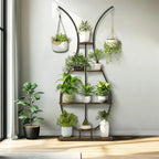 5 Tier Plant Stand Vase-Shape Indoor Patio Plant Display Shelf