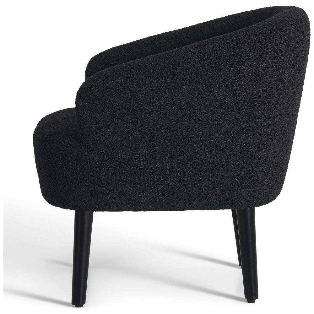 Artyfer Upholstered Faux Shearling Barrel Chair - (Set of 2)