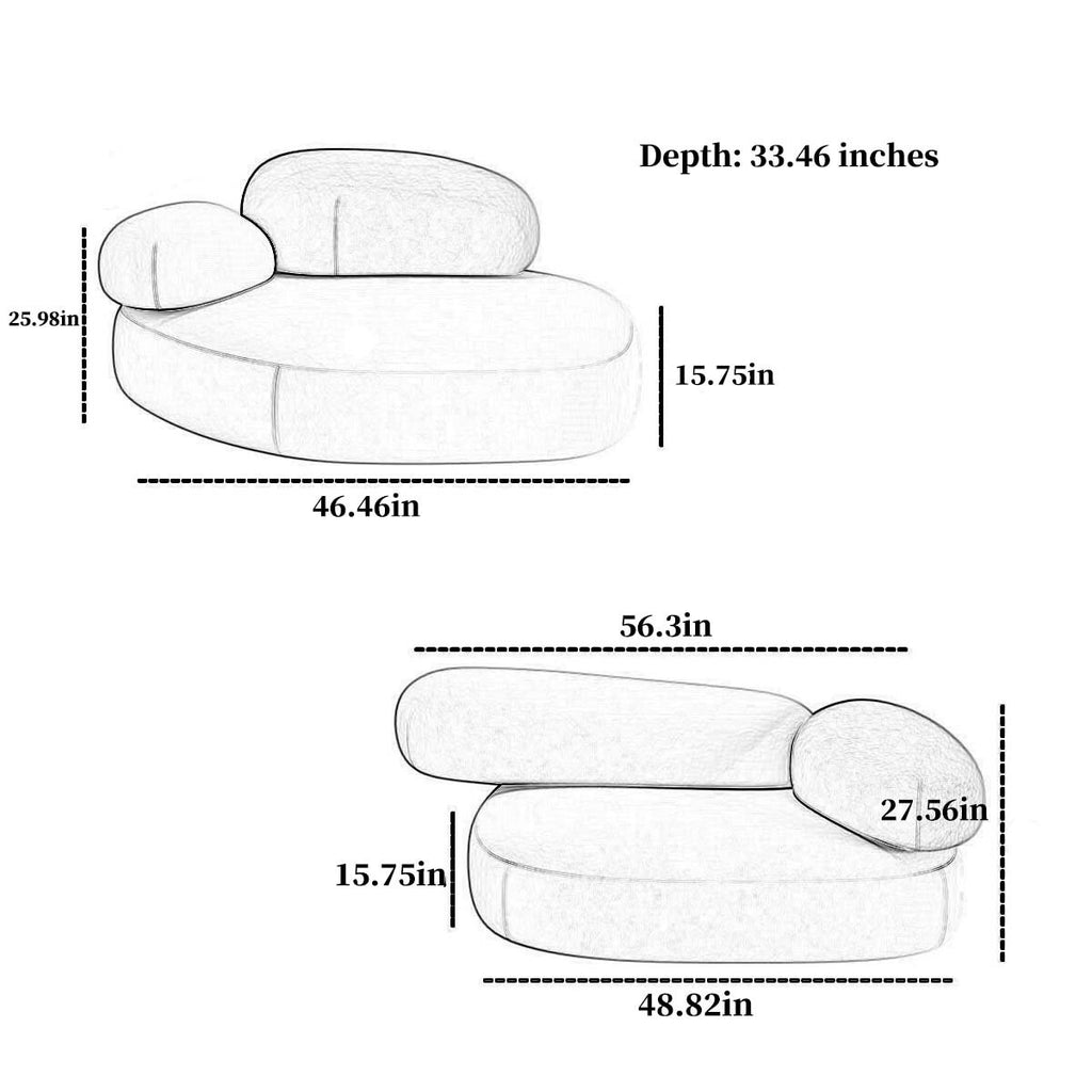 Noragrace 3 - Piece Living Room Set by Maria