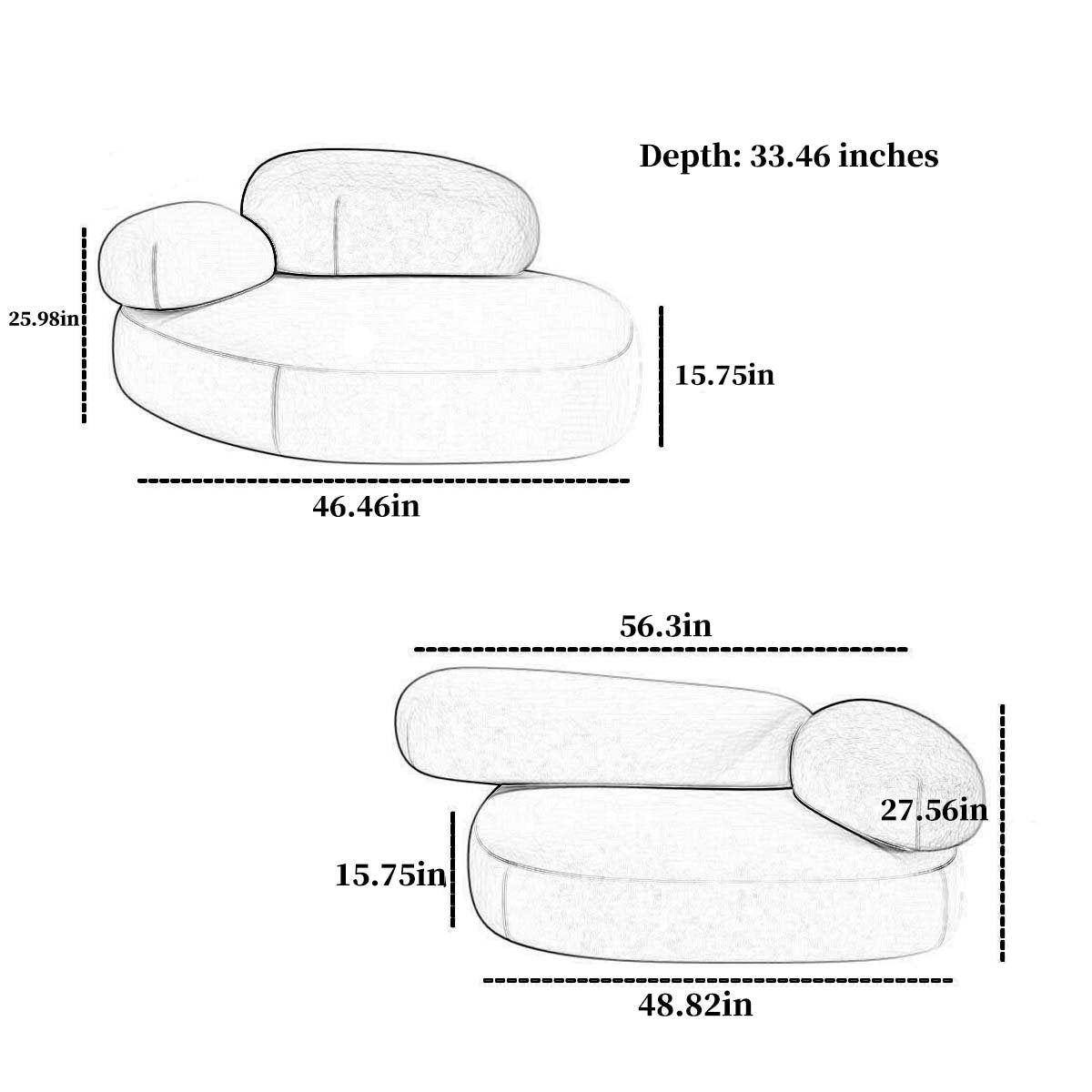 Noragrace 3 - Piece Living Room Set by Maria