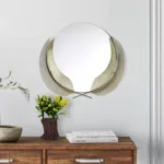 Wall Mirrors with Design | Designer Wall Mirrors for Living Room and Bedroom Wall Decor | Designer Mirrors for Walls Luxury Look |