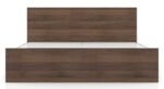 Engineered Wood Bed  | Queen Size Bed with Storage In Classic Walnut Finish | Wooden Bed for Storage Solution | Double Queen Size Bed for Small Space - Image 4
