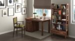 Solid Wood Bookshelf by Artyfer | Bookshelf In Teak Finish | Wooden Bookshelf with Storage Solution