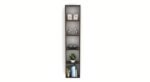Wooden Bookshelf by Artyfer | Engineered Bookshelf In Walnut Finish | Large Shelves for Storage
