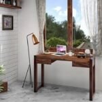 Modern Wood Bookshelf by Artyfer | Bookshelf In Teak Finish | Wood Bookshelf for Living Room