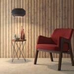 Modern Chair by Artyfer – Accent Chair in Red Fabric | Modern Chair for Living Room