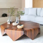 Custom Made Wooden Centre Table for Living Room – Low Height Modern Centre Table Designs for Luxury Look | Italian Centre Table Designs of Art