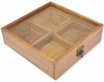 Handcrafted Wooden Spice Box - Image 2