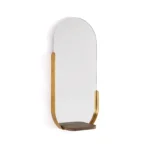 Designer Metal Mirrors – Mirror for the Wall Decor & Maximum Body Coverage | Dressing Table Look Mirror - Image 2