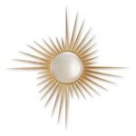 Designer Mirrors for Home | Golden Designer Mirror for Wall Decor | Luxury Wall Mirrors for Living Room and Bedroom Decor |