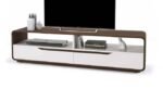 Wooden TV Unit by Artyfer | Free Standing TV Unit In White Finish | TV Unit for Living Room - Image 2