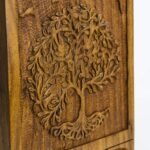 Rosewood Funeral Urn Box – Handcrafted Wooden Urn Box to Store Memories | Wooden Cremation Urn Box to Store Ashes - Image 5