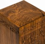 Rosewood Funeral Urn Box – Handcrafted Wooden Urn Box to Store Memories | Wooden Cremation Urn Box to Store Ashes - Image 6