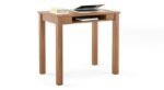 Study Table in Bedroom – Engineered Wood Study Table In Walnut Finish with Sleek Top | Modern Laptop Computer Table Furniture - Image 2