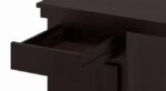 Study Table In Mango Mahogany Finish | Study Table for Students with Deep Drawers | Modern Style Study Table Design | Dekstop Computer Table Furniture - Image 3