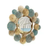 Wall Mirrors Decorative – New Floral Design Mirror for Wall Decor | Rich Look Wall Accent for Living Room - Image 2