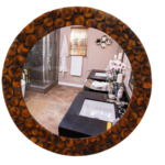 Handmade Wooden Wall Mirror – 18 X 18 inch