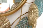 Wall Mirrors Decorative – New Floral Design Mirror for Wall Decor | Rich Look Wall Accent for Living Room - Image 3