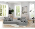 Convertible Sectional Sofa Cum Bed – Foam Filled Sofa Bed for Living Room | Set of 2 Low Floor Sofacum Bed Sectional Sofa Set - Image 2