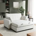 Artyfer 3 Seater Slipcovered Sofa Set – Convertible Stain Resistant Sofa Cum Bed - Image 2